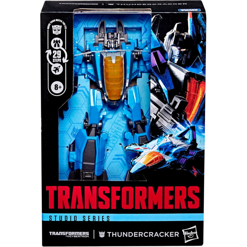 Transformers: War for Cybertron - Figurine Studio Series Voyager Class Thundercracker 16 cm