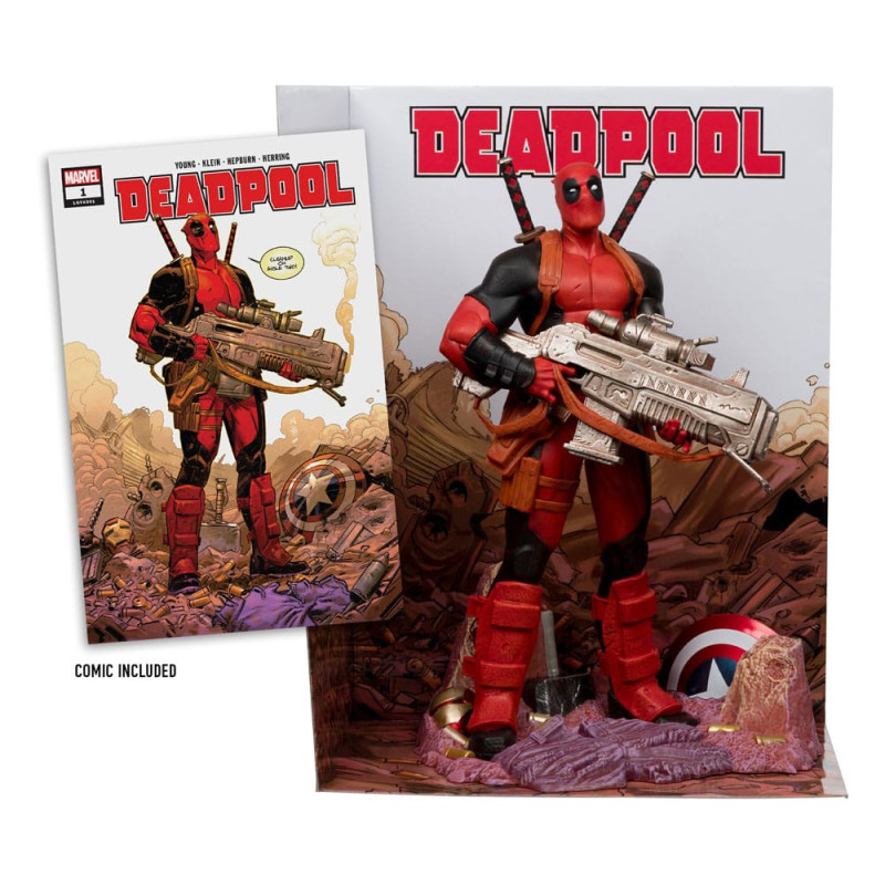 Marvel Collection - Statue PVC 1/6 Deadpool (Deadpool n°1) 27 cm