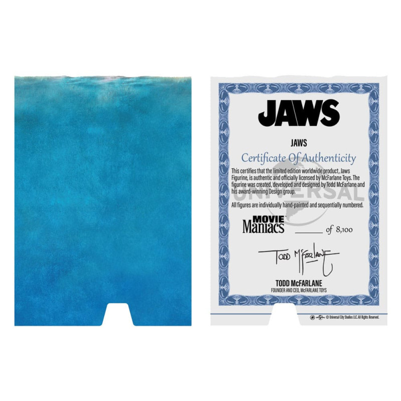 OCTOBRE 2025 : Jaws (Les Dents de la Mer) - Figurine PVC Movie Maniacs Jaws (50th Anniversary) 16 cm