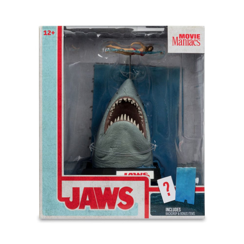 OCTOBRE 2025 : Jaws (Les Dents de la Mer) - Figurine PVC Movie Maniacs Jaws (50th Anniversary) 16 cm
