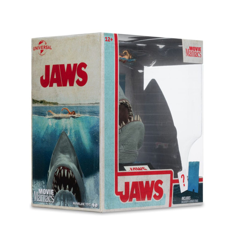 OCTOBRE 2025 : Jaws (Les Dents de la Mer) - Figurine PVC Movie Maniacs Jaws (50th Anniversary) 16 cm