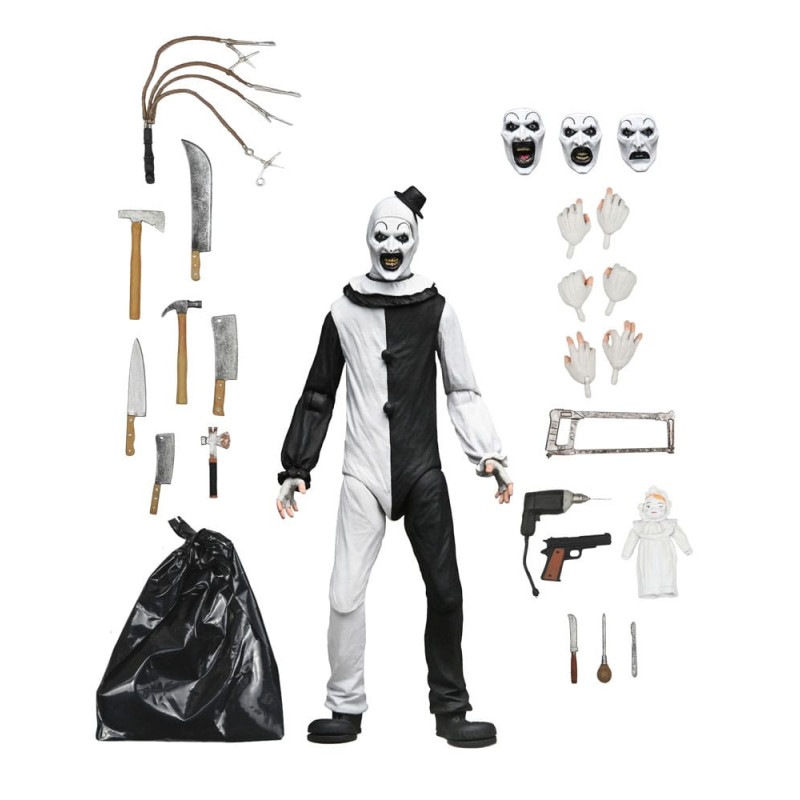 JANVIER 2026 : Terrifier - Figurine Ultimate Art the Clown 17 cm