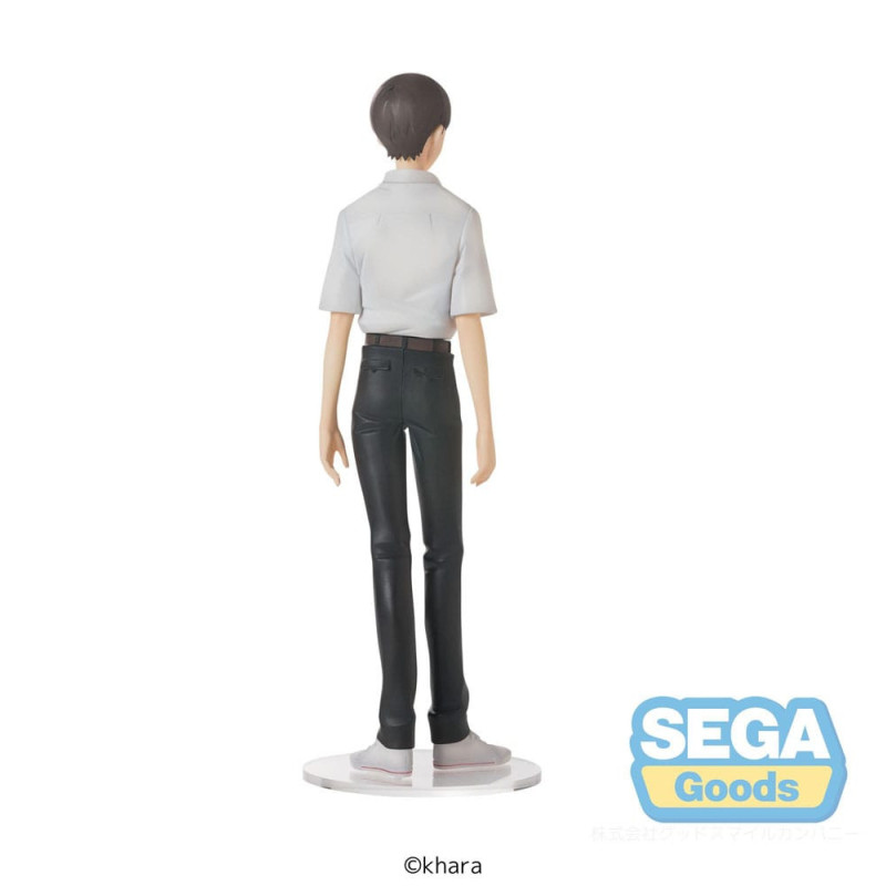 FÉVRIER 2026 : Rebuild of Evangelion - Figurine High Premium Shinji Ikari Uniform Ver. 22 cm