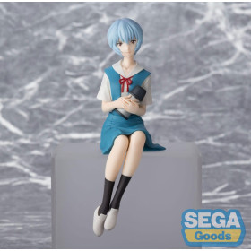 Rebuild of Evangelion - Figurine Perching Rei Ayanami 14 cm