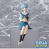 Rebuild of Evangelion - Figurine Perching Rei Ayanami 14 cm