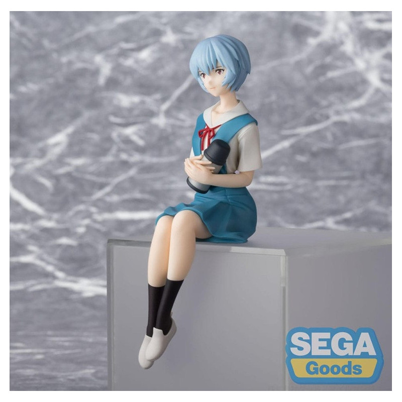 FÉVRIER 2026 : Rebuild of Evangelion - Figurine Perching Rei Ayanami 14 cm