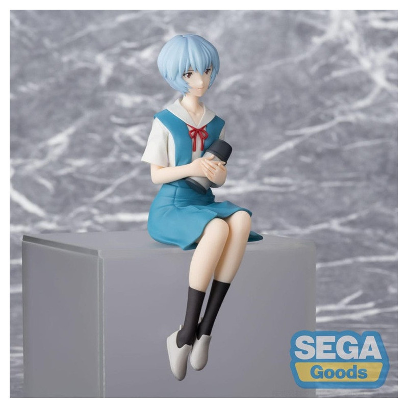 FÉVRIER 2026 : Rebuild of Evangelion - Figurine Perching Rei Ayanami 14 cm