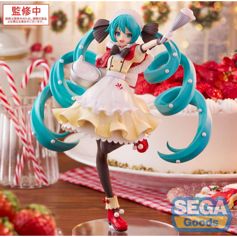 JANVIER 2026 : Character Vocal Series 01 - Figurine Luminasta Hatsune Miku Christmas 2025 20 cm