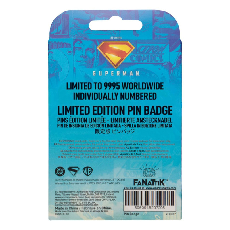 DÉCEMBRE 2025 : Superman 2025 - Pins Daily Planet 9995 exemplaires