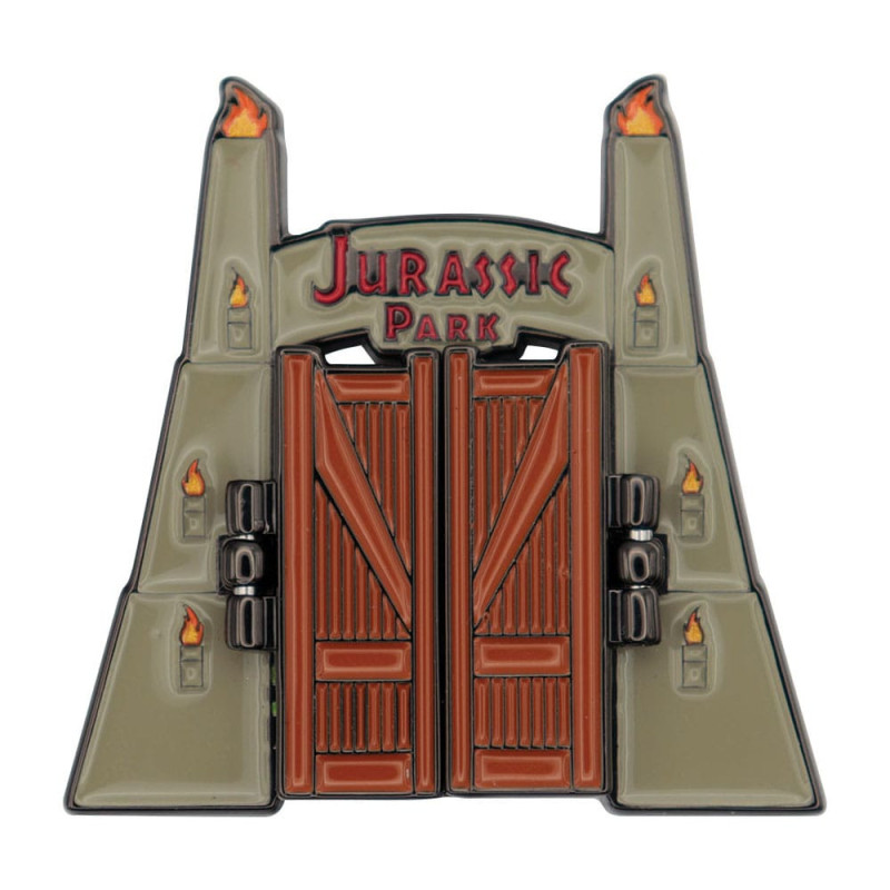 Jurassic Park – Gates Hinged Pin Badge – Édition Limitée
