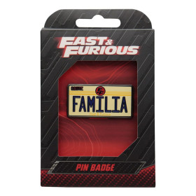 Fast & Furious - Pins Familia License Plate 9995 exemplaires