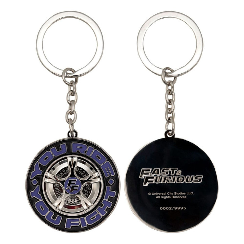 Porte-clé You Ride You Fight – Fast & Furious 9995 ex