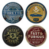 DÉCEMBRE 2025 : Fast & Furious - Pack 4 sous-verres Vintage Style
