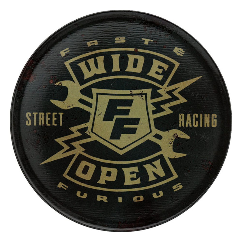 DÉCEMBRE 2025 : Fast & Furious - Pack 4 sous-verres Vintage Style