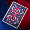 OCTOBRE 2025 : Marvel - Jeu de 52 cartes Captain America Patriotic