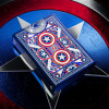 OCTOBRE 2025 : Marvel - Jeu de 52 cartes Captain America Patriotic