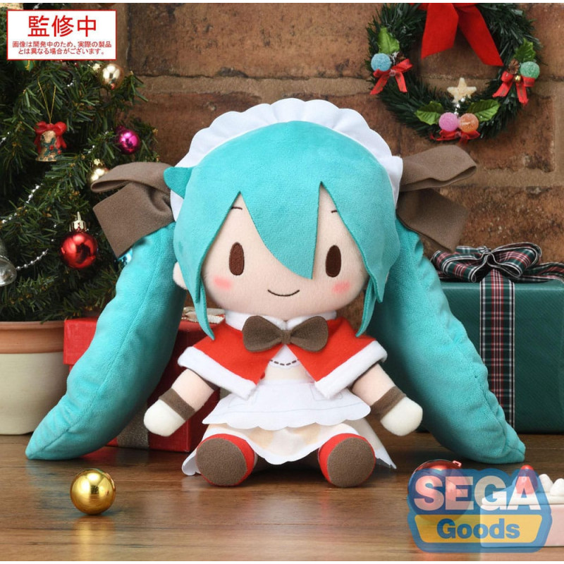 Vocaloid - Peluche Fuwa Petit Hatsune Miku Christmas 2025 M 22 cm