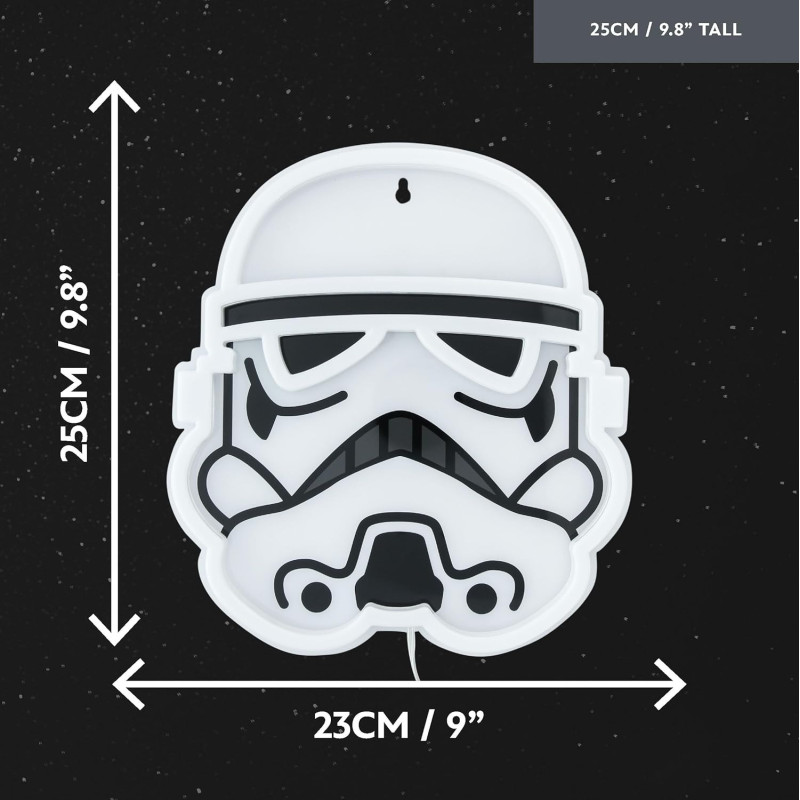 Star Wars - Lampe murale néon Stormtrooper