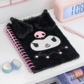 Sanrio - Carnet A5 Fluffy Kuromi
