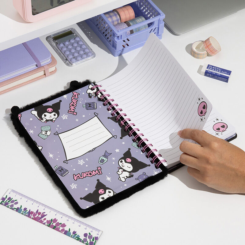 Sanrio - Carnet A5 Fluffy Kuromi