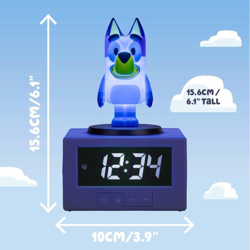 Bluey - Réveil Icon 15 cm