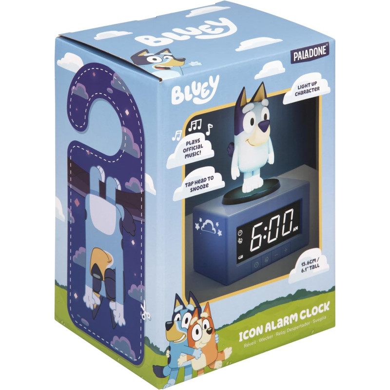 Bluey - Réveil Icon 15 cm