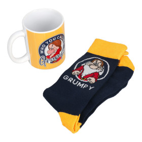 Disney : Blanche-Neige et les 7 Nains - Set Mug + chaussettes Grumpy
