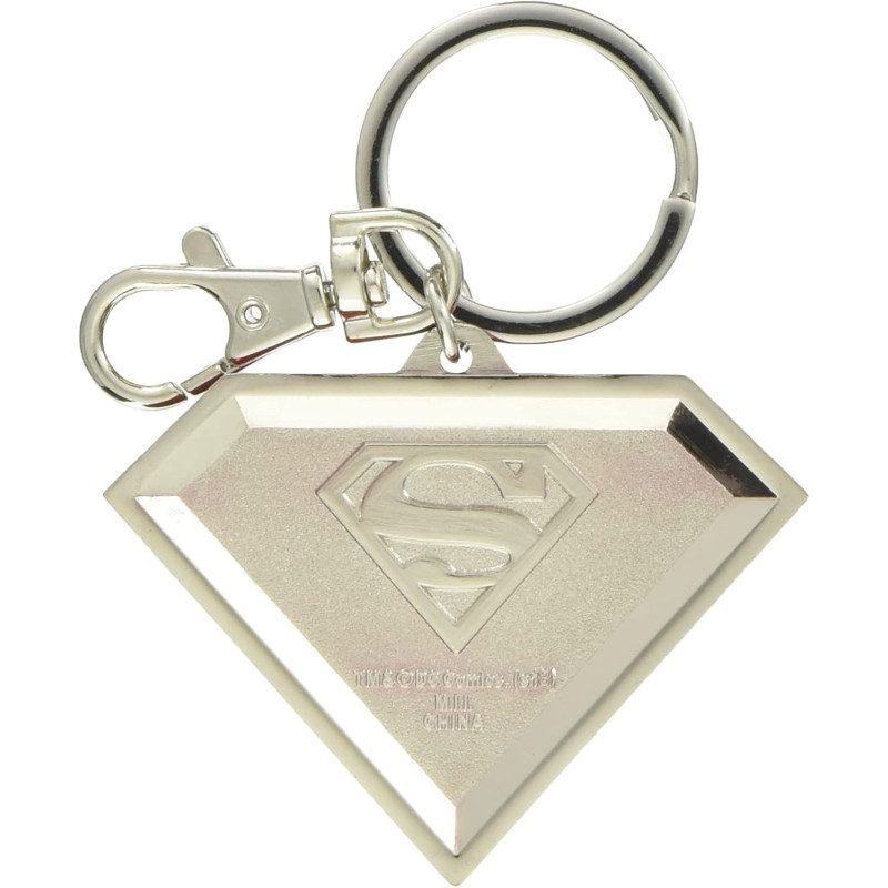 Porte-clé Superman Logo étain coloré – Monogram Officiel