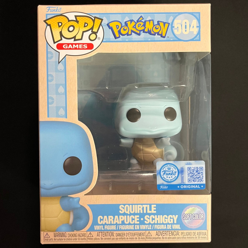 Pop! Squirtle Soft Color #504 Pokémon – Funko