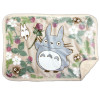 Mon Voisin Totoro - Plaid couverture Feuilles & Framboises 70 x 100 cm