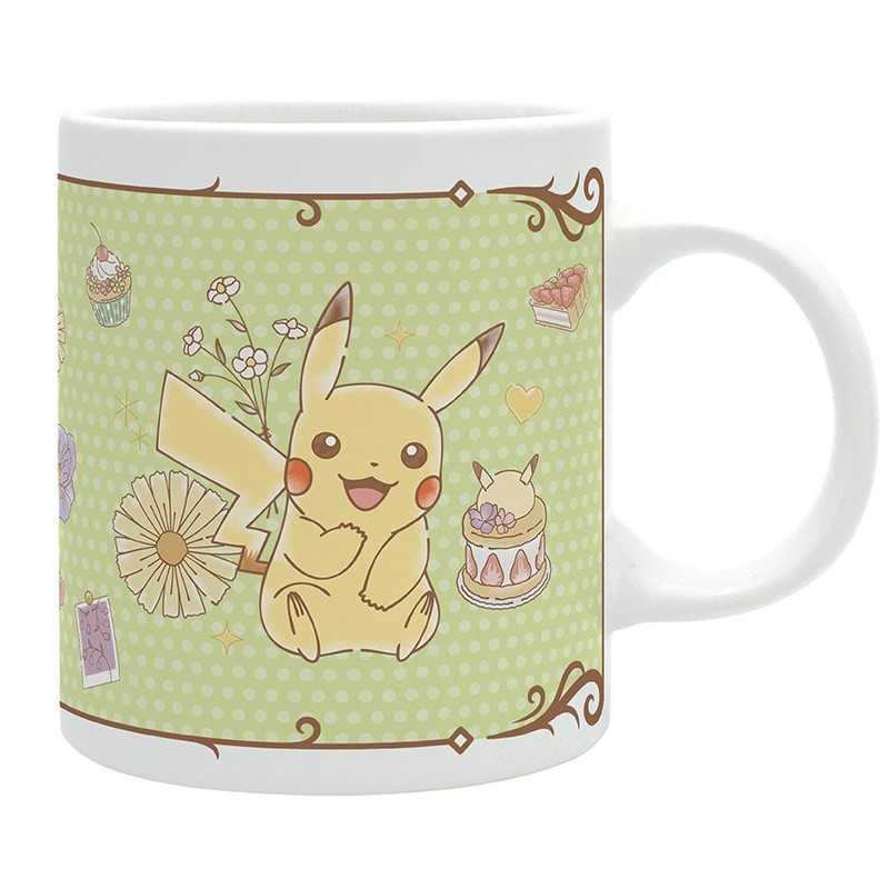 Pokemon - Mug 320 ml Pikachu & Evoli Café