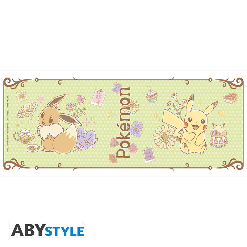Pokemon - Mug 320 ml Pikachu & Evoli Café
