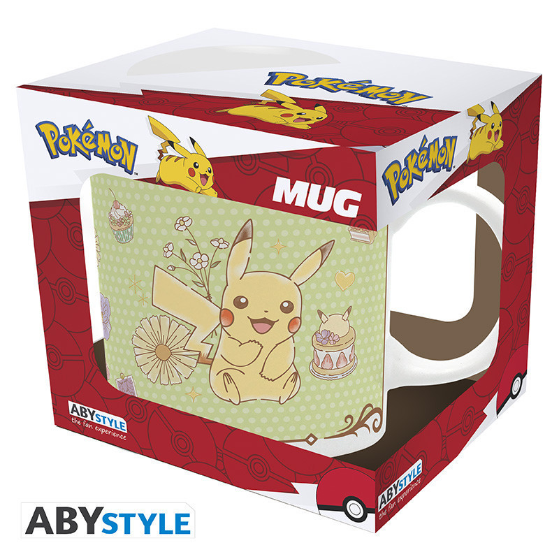 Pokemon - Mug 320 ml Pikachu & Evoli Café