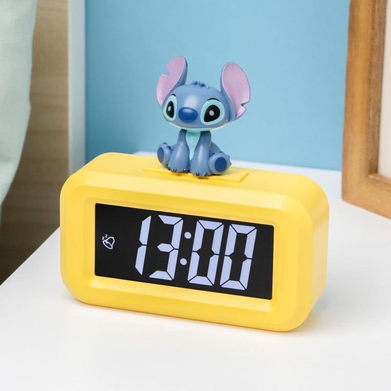 Disney : Lilo & Stitch - Réveil avec mini figurine
