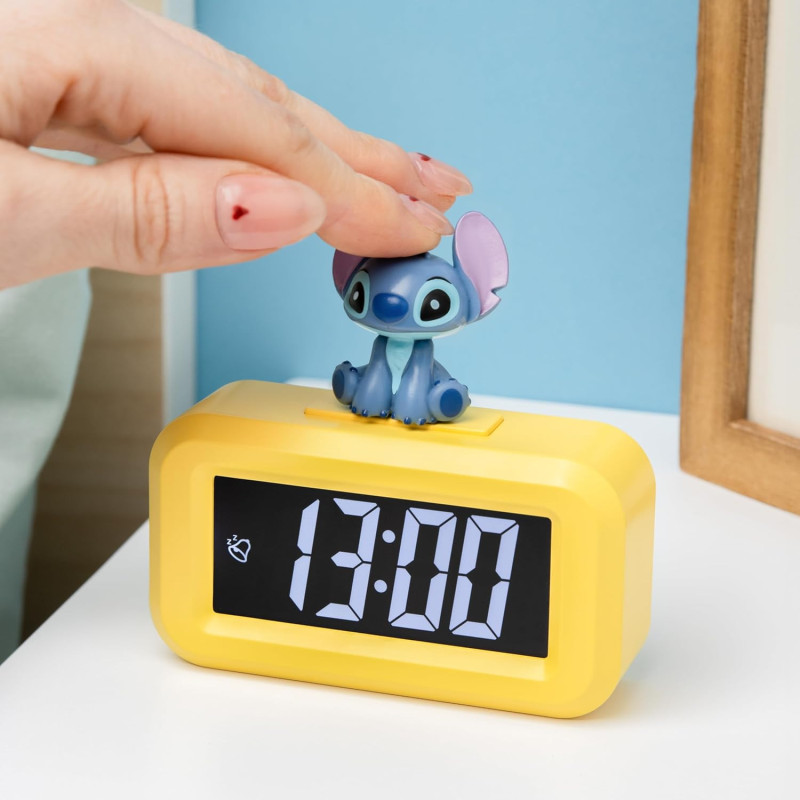 Disney : Lilo & Stitch - Réveil avec mini figurine