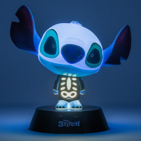 Lampe Stitch Skeleton 10 cm – Licence officielle Paladone