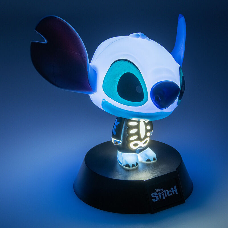 Lampe Stitch Skeleton 10 cm – Licence officielle Paladone