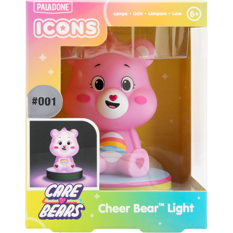 Lampe Care Bears Icon Light 11 cm – Licence officielle Paladone