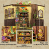 Book Nook - Maquette Kit DIY : Fantasy Plant Shop