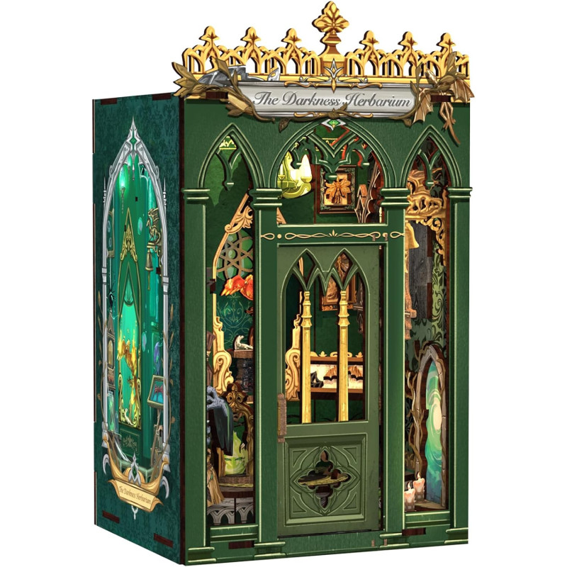Book Nook - Maquette Kit DIY : The Darkness Herbarium