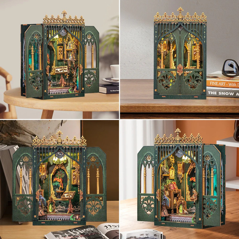 Book Nook - Maquette Kit DIY : The Darkness Herbarium