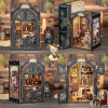 Book Nook - Maquette Kit DIY : Count Cat's Study