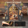 Book Nook - Maquette Kit DIY : Count Cat's Study