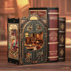 Book Nook - Maquette Kit DIY : Count Cat's Study