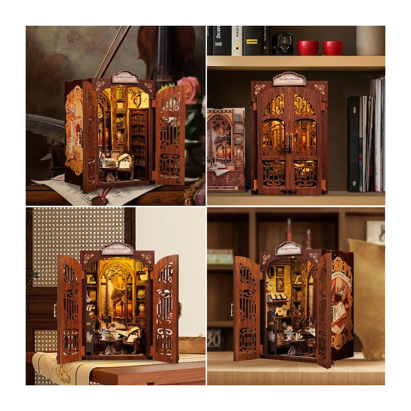 Book Nook - Maquette Kit DIY : Bookshop Memories