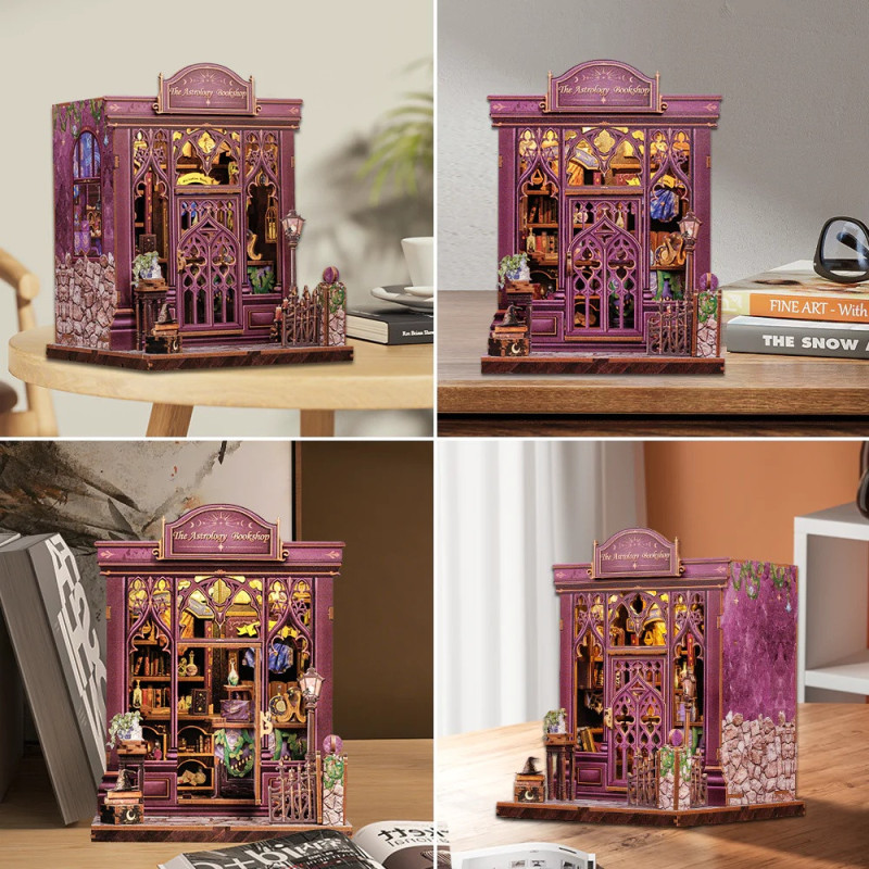 Book Nook - Maquette Kit DIY : Astrology Bookshop