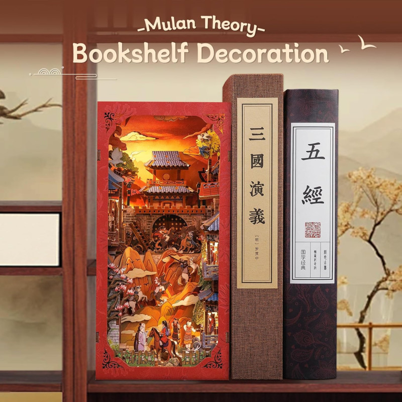 Book Nook - Maquette Kit DIY : The Legend of Mulan