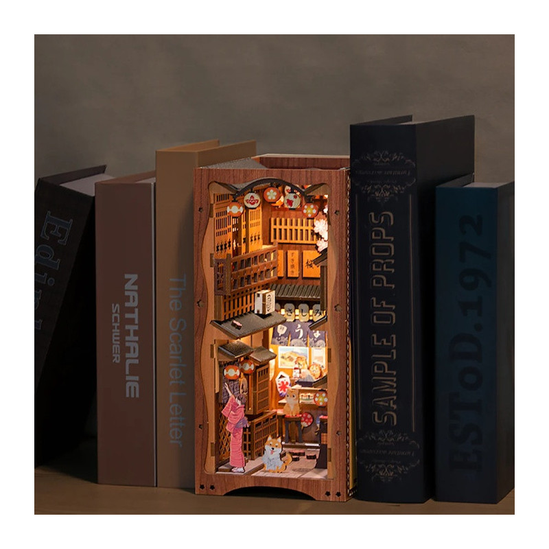 Book Nook - Maquette Kit DIY : Under The Sakura Tree