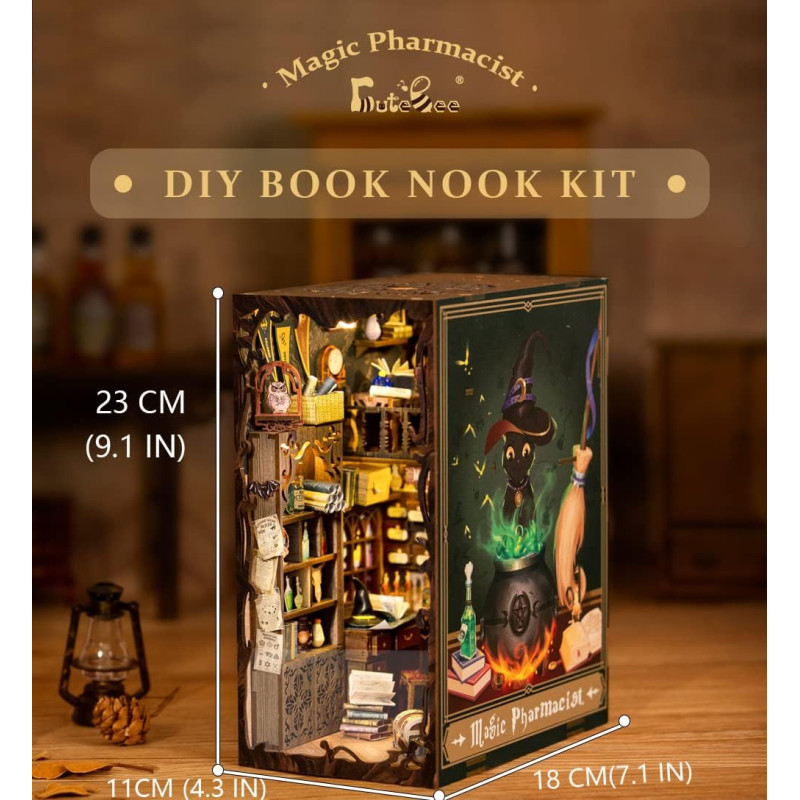 Book Nook - Maquette Kit DIY : Magic Pharmacist
