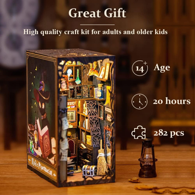 Book Nook - Maquette Kit DIY : Magic Pharmacist